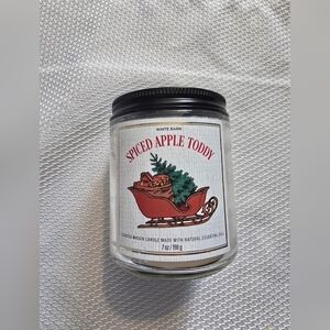 💙 Bath And Body Works Spiced Appke Toddy Candle